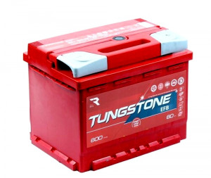 Аккумулятор Tungstone EFB 60R обр. пол. 600A 242х175х190