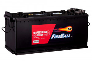 Аккумулятор Fire Ball 190 прям. пол. 1200А 525х240х242 N (конус) пер.вт