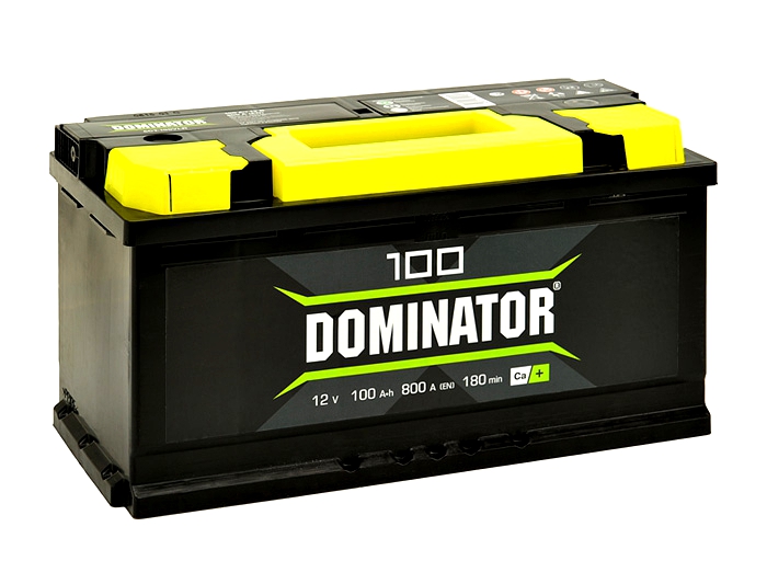 Аккумулятор Dominator 100R обр. пол. 800A 353x175x190