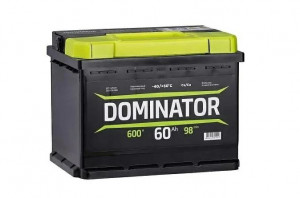 Аккумулятор Dominator 60L прям. пол. 600A 242x175x190