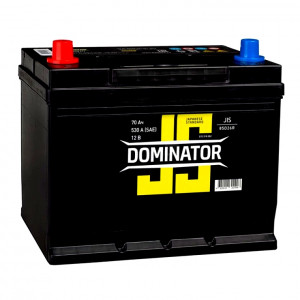 Аккумулятор Dominator Asia 70L прям. пол. 530A 258x172x220