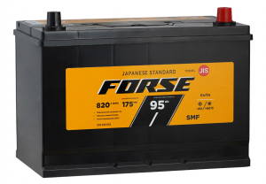 Аккумулятор FORSE Asia 115D31R 95Ач обр. пол. 820А 306x173x225
