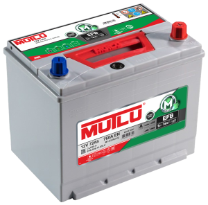 Аккумулятор Mutlu EFB D26L 72 Ач обр. пол. 760A 260x173x220