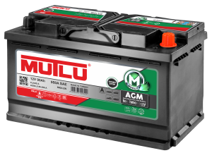 Аккумулятор Mutlu AGM L5 95 Ач обр. пол. 950А 353x175x190