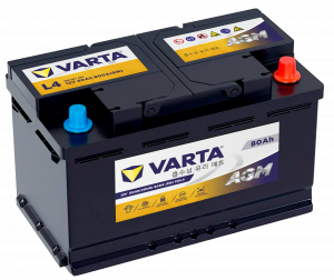 Аккумулятор Varta AGM 80R обр. пол. 800A 315x175x190 (580 900 080)