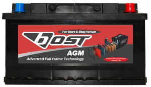 Аккумулятор BOST AGM L5 100 Ач обр. пол. 880A 353x175x190