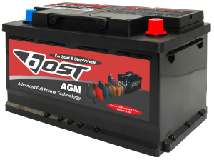 Аккумулятор BOST AGM L5 100 Ач обр. пол. 880A 353x175x190