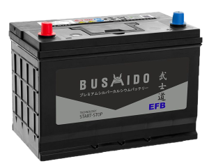 Аккумулятор BUSHIDO EFB 145D31R 100 Ач прям. пол. 900А 306x173x220