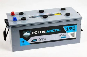 Аккумулятор POLUS ARCTIC 190R евро конус обр. пол. 1250A 518хх223х223