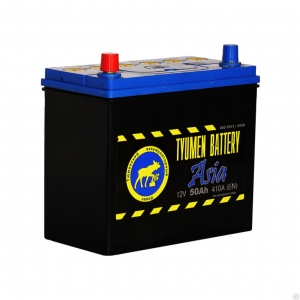 Аккумулятор Тюмень Asia 50L прям. пол. 440A 238x129x227