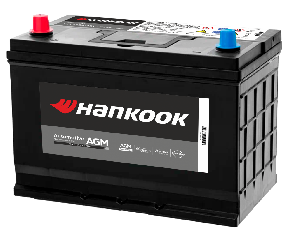 Аккумулятор HANKOOK AGM S115D31R 90 Ач прям. пол. 800A 302х172х220