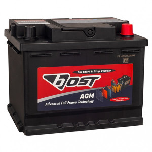 Аккумулятор BOST AGM L2 65R обр. пол. 700A 242x175x190