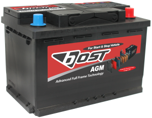 Аккумулятор BOST AGM L3 75 Ач обр. пол. 790A 278x175x190