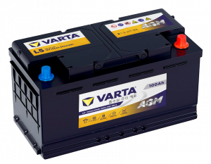 Аккумулятор Varta AGM L5 100R обр. пол. 900A 353x175x190 (600 901 090)