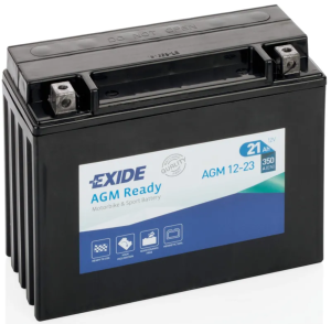 Аккумулятор для мототехники EXIDE AGM 12-23 21Ач 350А обр. пол. 205x86x162 (Y50-N18L-A3, YTX24HL-BS, YTX24HL)