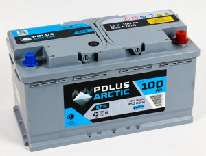 Аккумулятор POLUS ARCTIC EFB 100R обр. пол. 850A 353x175x190