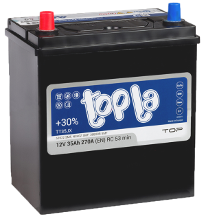 Аккумулятор Topla Asia 35 Ач прям. пол. тонк. кл. 300A 196x127x220