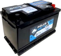 Аккумулятор POLUS ARCTIC AGM 80R обр. пол. 800A 315x175x190