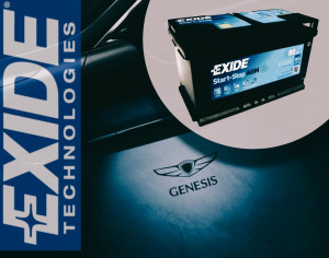 Аккумулятор EXIDE Start-Stop AGM 80L прям. пол. 800А 315x175x190 for Hyundai Genesis