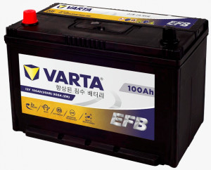 Аккумулятор Varta EFB D31 100L прям. пол. 900A 306x173x220