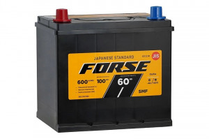 Аккумулятор FORSE 65D23L 60L прям. пол. 600A 232x173x220