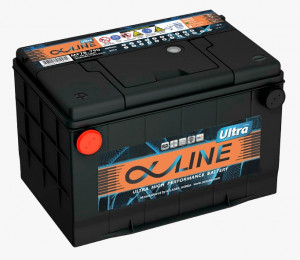 Аккумулятор AlphaLINE Ultra 78-750 (D26) 78L боковые клеммы 850A 260x172x180 (Американский корпус)