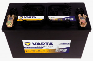 Аккумулятор Varta EFB 125R обр. пол. 1100A 347х175х225