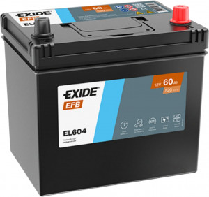 Аккумулятор EXIDE EFB D23 60R обр. пол. 520А 232x173x220 (EL604) France