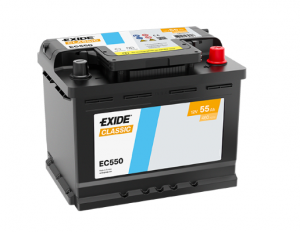 Аккумулятор EXIDE Classic EC550 55R обр. пол. 460A 242x175x190