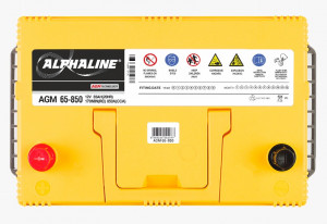 Аккумулятор Alphaline AGM 65-850 85Ач прям. пол. 850А 306x192x192 for Ford Explorer