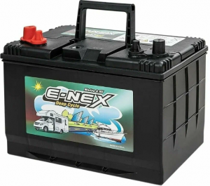 Аккумулятор лодочный ATLAS E-NEX MARINE Deep Cycle D31 100Ач прям. пол. 760А 306x173x220