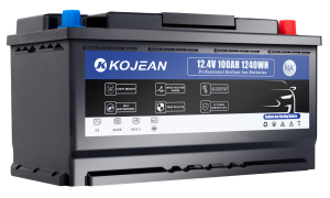 Аккумулятор KOJEAN NA-ion+ Натрий-ионный 1240Wh L5 100 Ач обр. пол. 1800A 353x175x190