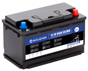 Аккумулятор KOJEAN NA-ion+ Натрий-ионный 992Wh L4 80 Ач обр. пол. 1750A 315x175x190