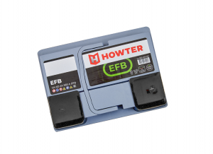 Аккумулятор HOWTER EFB 60R 560А обр. пол. 242x175x190