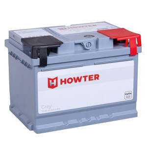 Аккумулятор HOWTER Grey 60 Ач 560А низкий обр. пол. 242x175x175