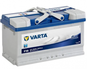Аккумулятор Varta Blue Dynamic F16 80R L4 обр. пол. 740A 315x175x190
