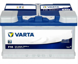 Аккумулятор Varta Blue Dynamic F16 80R L4 обр. пол. 740A 315x175x190