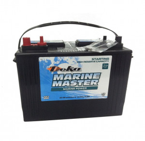 Аккумулятор лодочный Deka Marine Master D26 24M7, 100 Ah (стартерный) прям. пол. 1000А 260×172×232