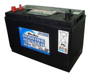 Аккумулятор лодочный Deka Marine Dual Purpose DP31DT, 110 Ah прям. пол. 700А 330×171×236