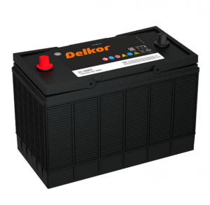 Аккумулятор DELKOR 31-1000 100 Ah универсальная . пол. 1000A 330x172x240