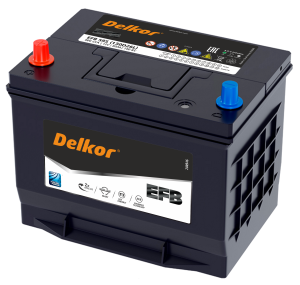 Аккумулятор DELKOR EFB 130D26R 80 Ач прям. пол. 720A 260x173x225