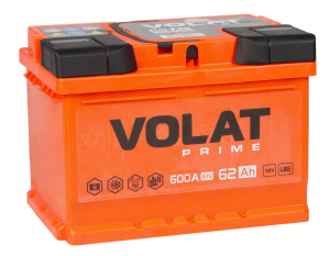 Аккумулятор VOLAT Prime LB2 62R обр. пол. 600A 242x175x175