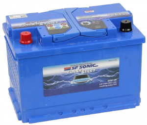 Аккумулятор Exide SF Sonic EFB 74 Ач прям. пол. 690А 278x175x190