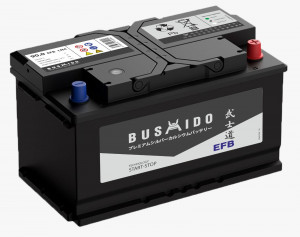 Аккумулятор BUSHIDO EFB L4 90R обр. пол. 900А 315x175x190