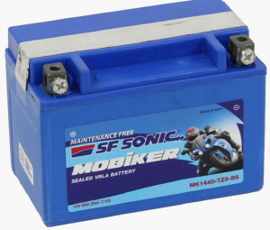 Аккумулятор для мототехники EXIDE SF SONIC 12V AGM 8Аh 150А прям. пол 150x87x105 (TZ9-BS)
