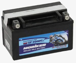 Аккумулятор для мототехники EXIDE SF SONIC 12V AGM 6Аh 85А прям. пол 150x87x93 (YTX7A-BS)