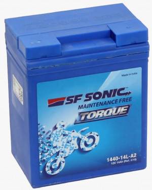 Аккумулятор для мототехники EXIDE SF SONIC 12V AGM 14Аh 170А обр. пол 135x90x167 (YB14L-A2)