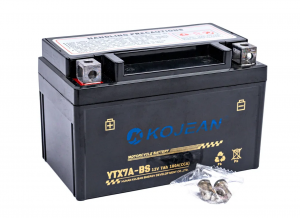 Аккумулятор для мототехники KOJEAN AGM CT1207 12V 7Ah 180А прям. пол 152x89x95 (YTX7A-BS)