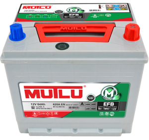 Аккумулятор Mutlu EFB D23 64 Ач обр. пол. 650A 232x173x220