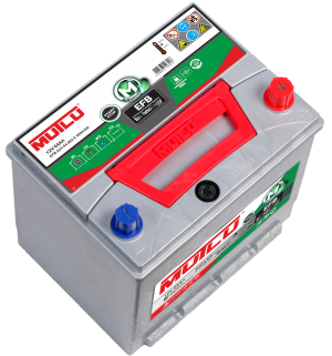 Аккумулятор Mutlu EFB D23 64 Ач обр. пол. 650A 232x173x220